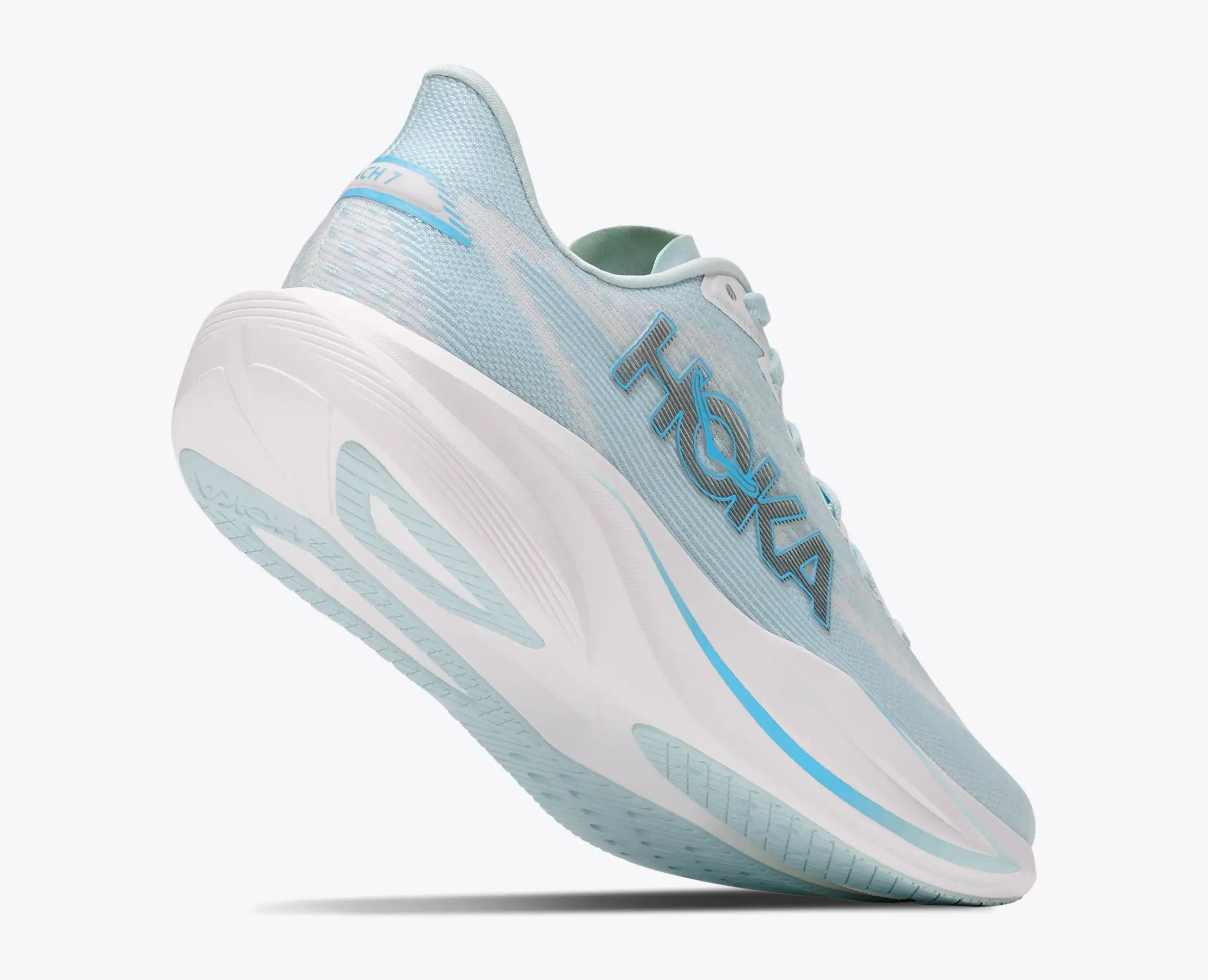 Women's - HOKA Mach 7 - glimmering blue / frost