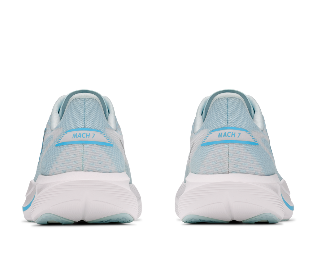 HOKA Women's Mach 7 Glimmering Blue/Frost
