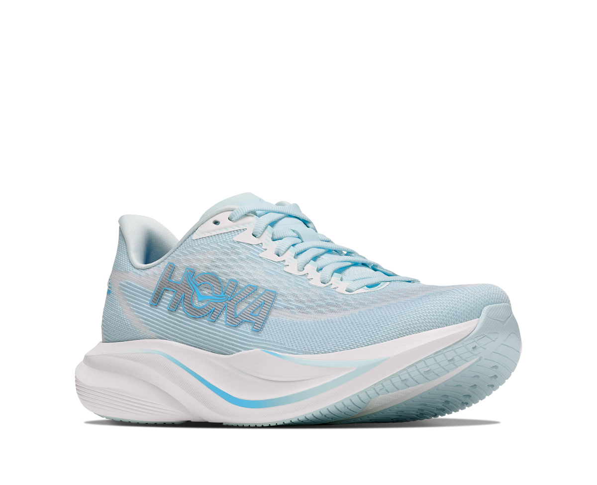 HOKA Women's Mach 7 Glimmering Blue/Frost