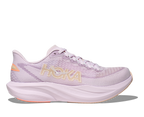 HOKA Women's Mach 7 Lilac Cream/Tangerine Glow