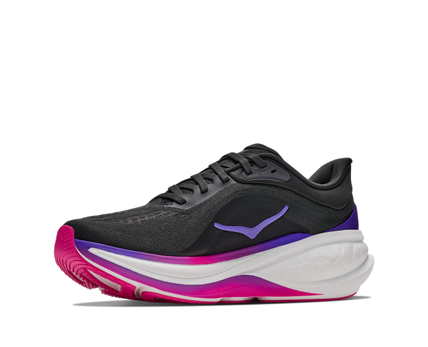 HOKA Women's Clifton PRO Carbon Black/Cosmic Purple