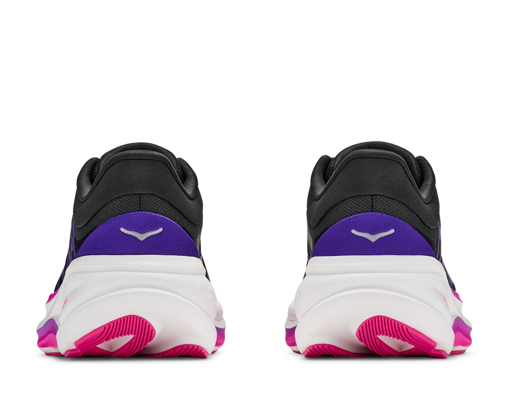 HOKA Women's Clifton PRO Carbon Black/Cosmic Purple