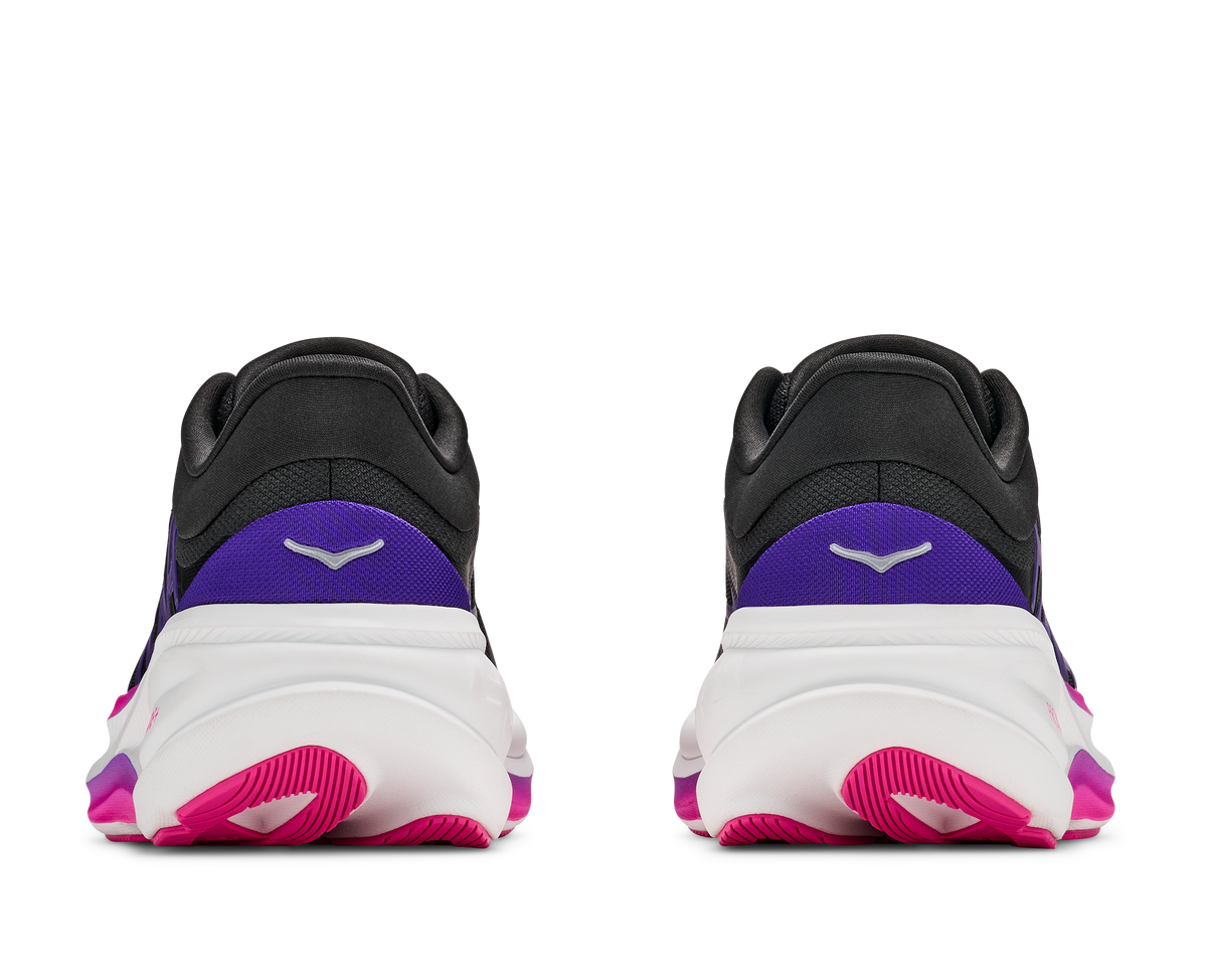 HOKA Women's Clifton PRO Carbon Black/Cosmic Purple