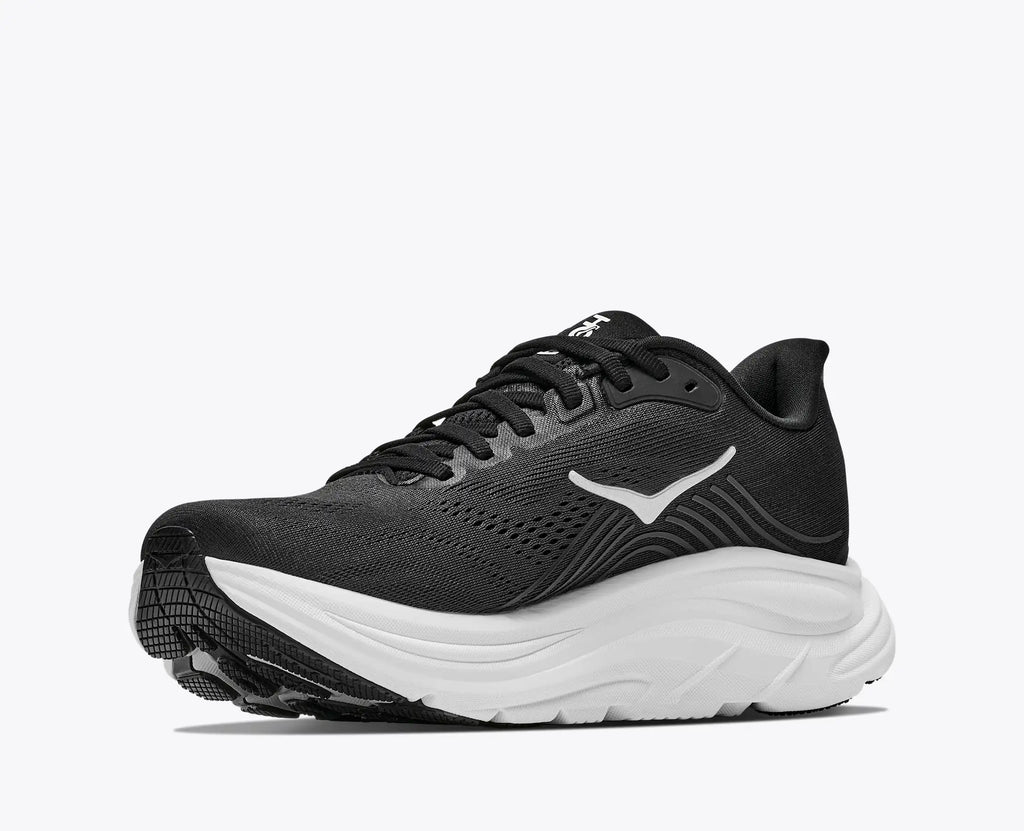 Men's - HOKA Clifton 11 - Black/White