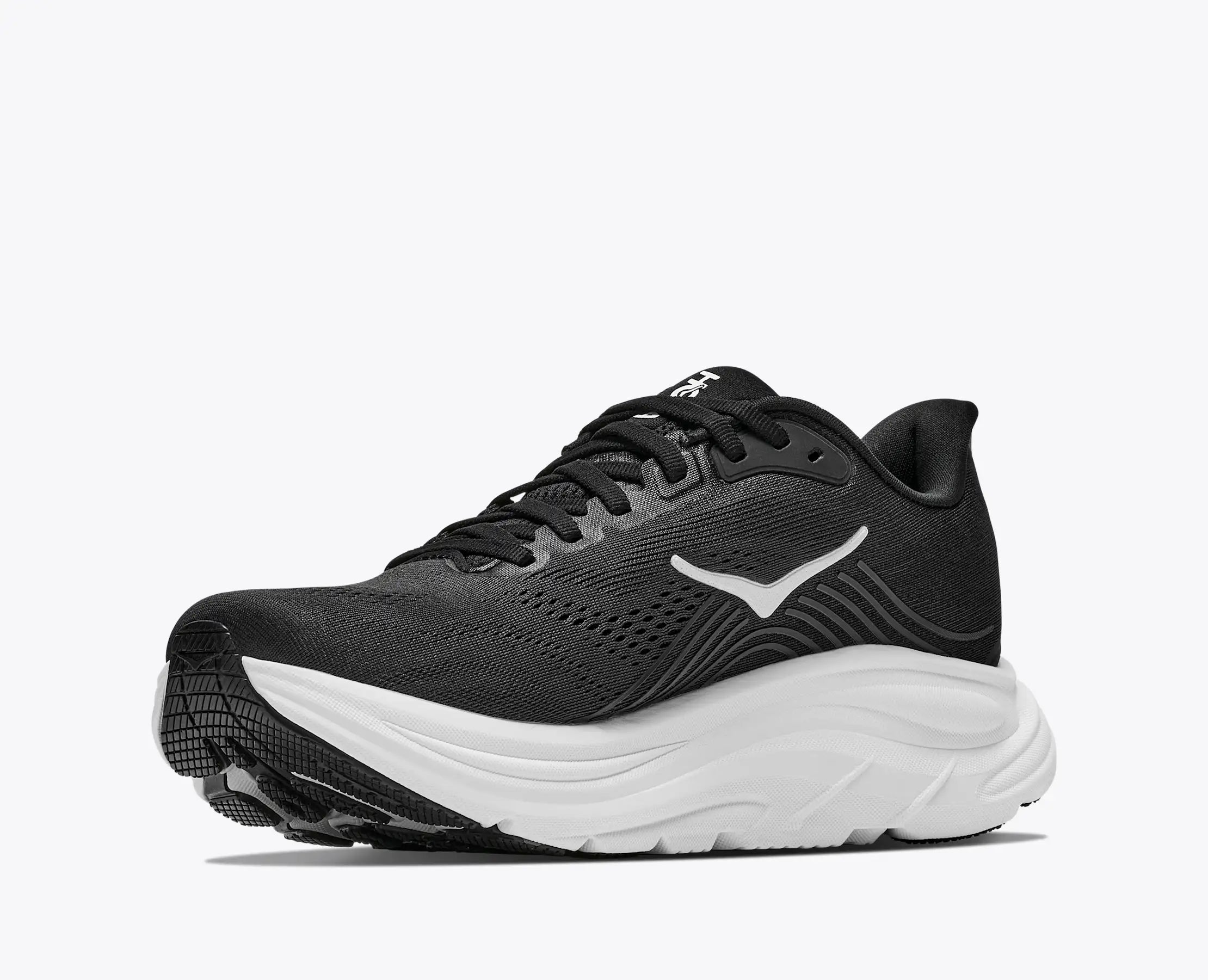 Men's - HOKA Clifton 11 - Black/White
