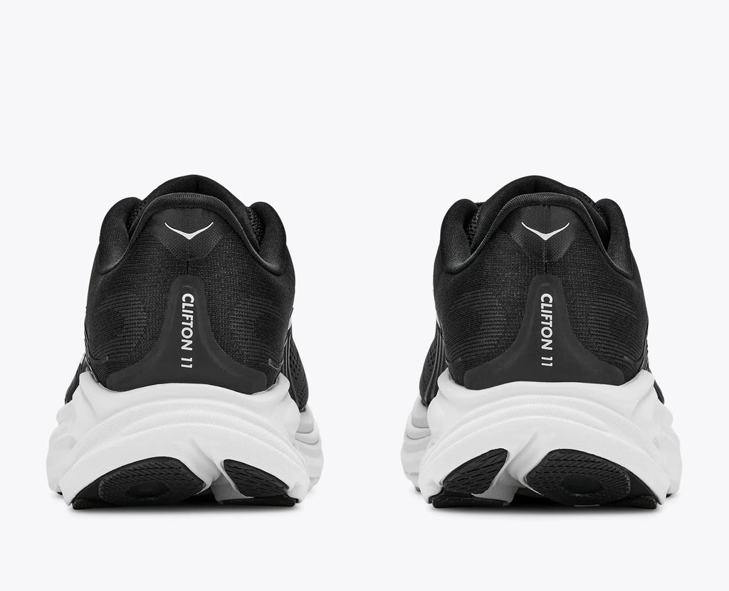 Men's - HOKA Clifton 11 - Black/White