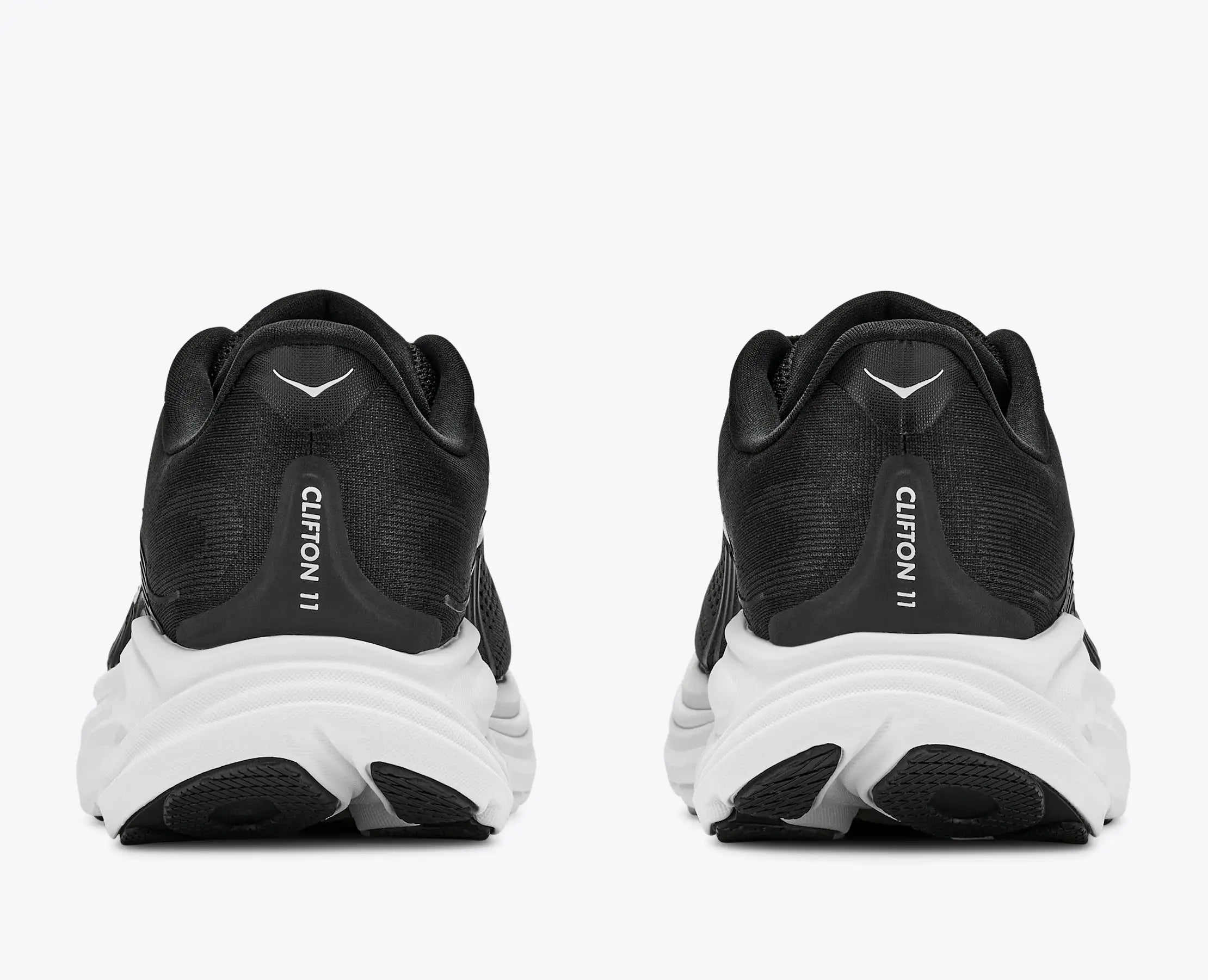 Men's - HOKA Clifton 11 - Black/White