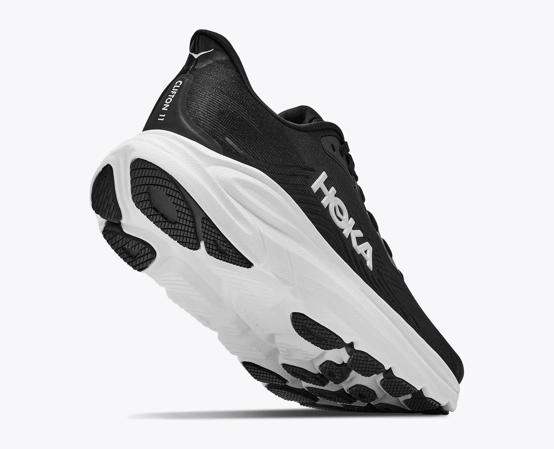 Women's - HOKA Clifton 11 - black/white