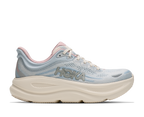 HOKA Women's Bondi 9 Glimmers: Alabaster/Mineral Blue