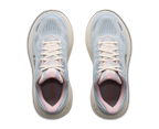 HOKA Women's Bondi 9 Glimmers: Alabaster/Mineral Blue