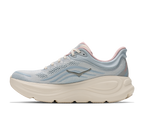 HOKA Women's Bondi 9 Glimmers: Alabaster/Mineral Blue