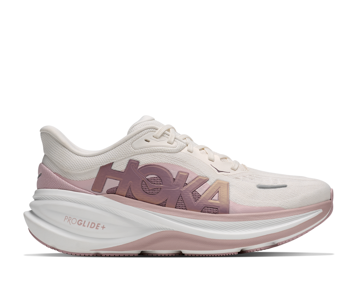 HOKA Women's Clifton PRO GLM Alabaster/Pink Opal