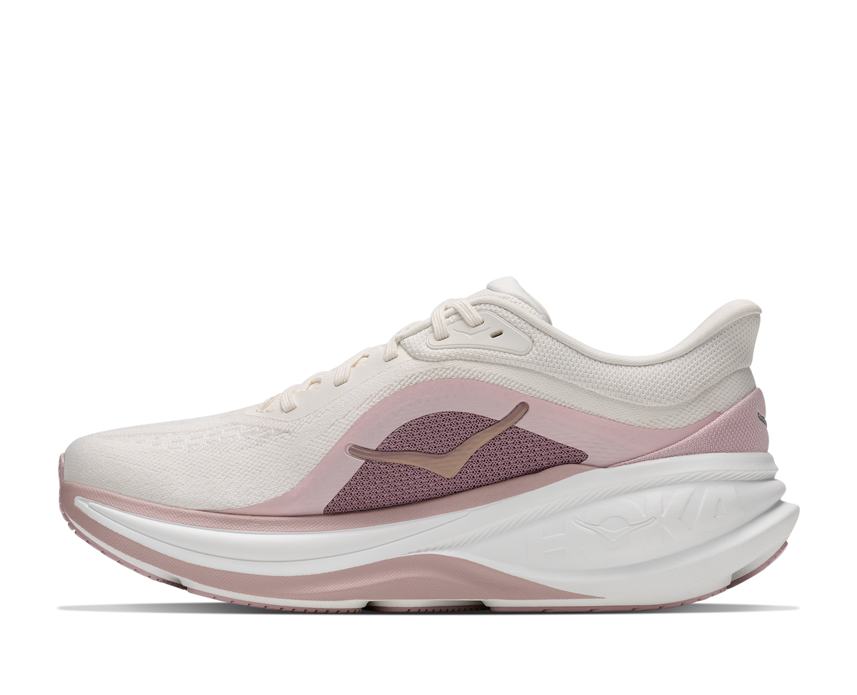 HOKA Women's Clifton PRO GLM Alabaster/Pink Opal