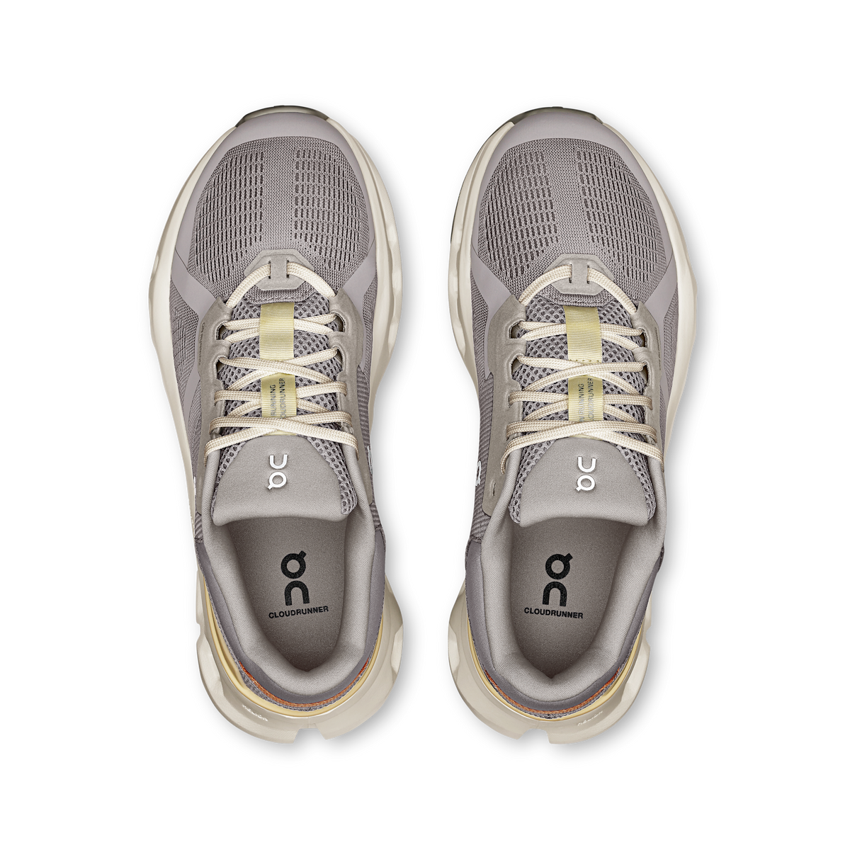 On Women's Cloudrunner 2 Lilac | Ivory