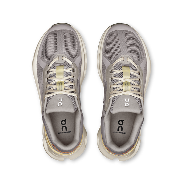 On Women's Cloudrunner 2 Lilac | Ivory