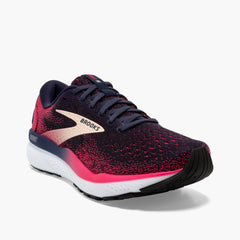 Women's - Brooks Ghost 16 - Almond Peach/Coconut/Purple