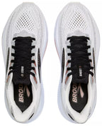 Women's - Brooks Ghost 17 - White/Black/Rose Gold