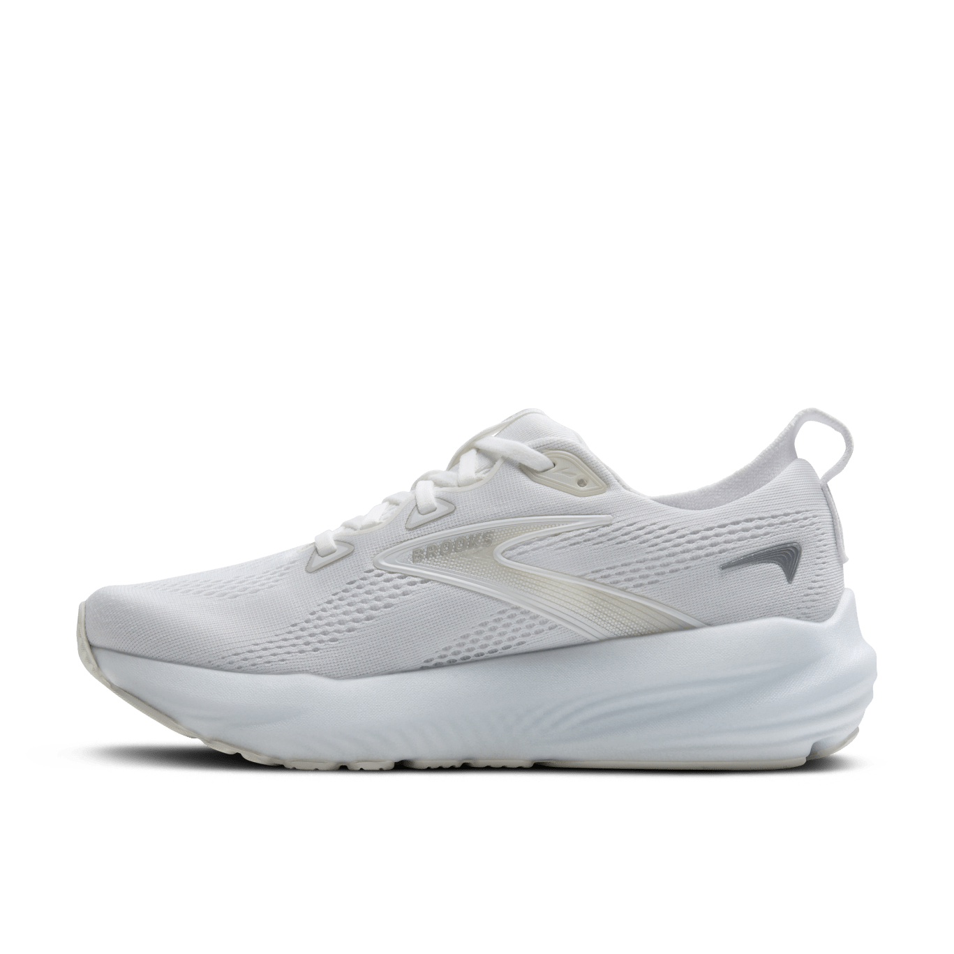 Women's - Brooks Glycerin 22 - White/White/Grey