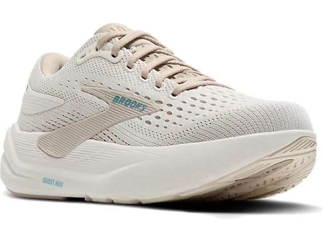 Women's - Brooks Ghost Max 3 - Coconut/Chateau Grey/Blue