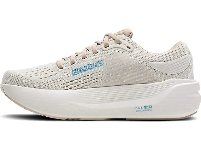 Women's - Brooks Ghost Max 3 - Coconut/Chateau Grey/Blue