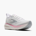 Women's - Brooks Glycerin GTS 23 - White/Harbor Mist/Metallic