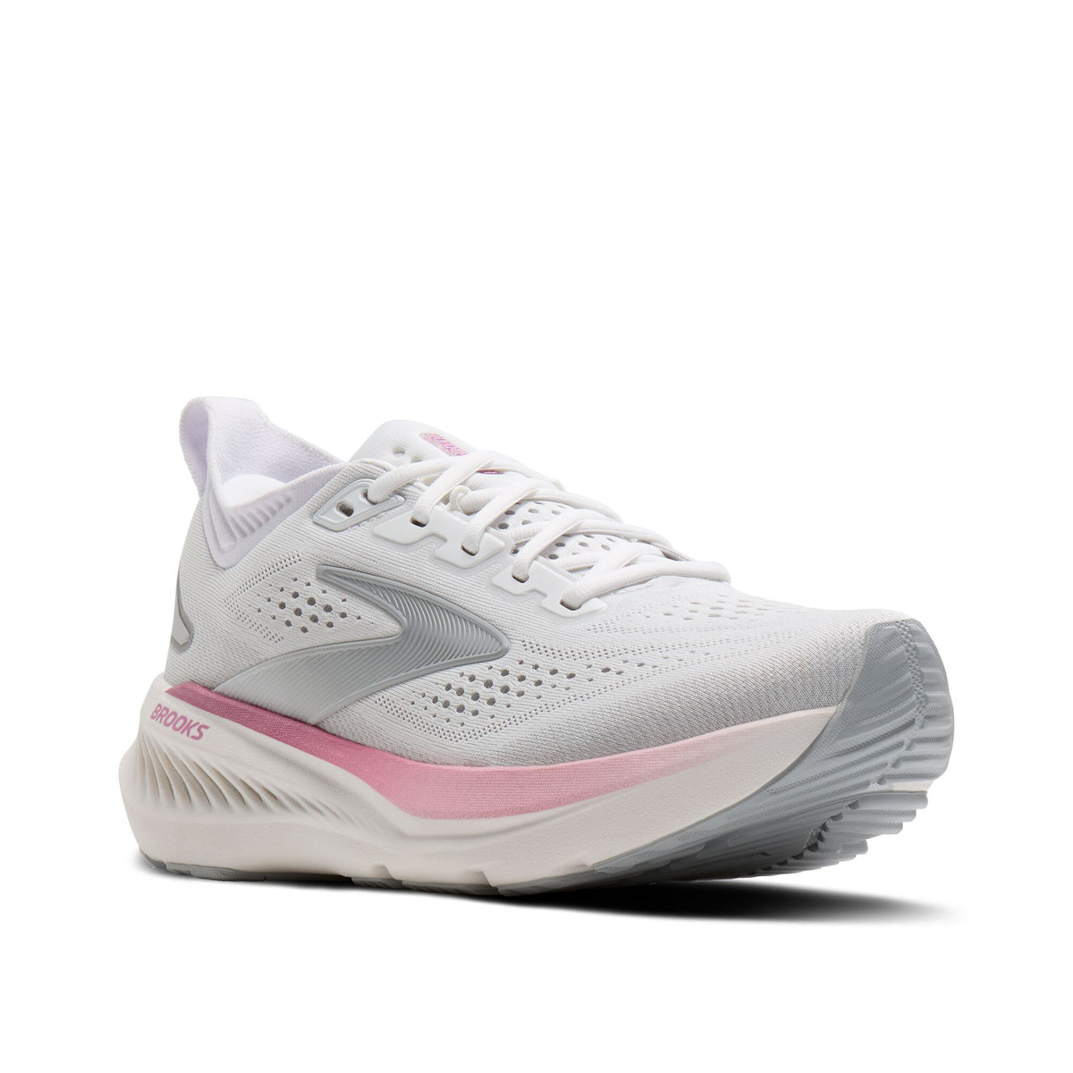 Brooks Women's Glycerin 23 White/Harbor Mist/Metallic