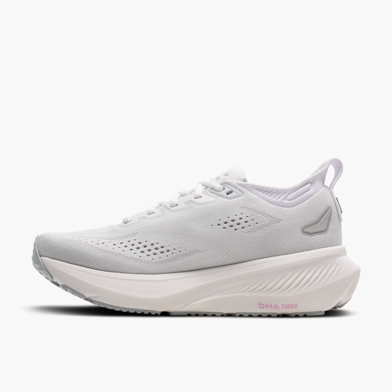 Women's - Brooks Glycerin GTS 23 - White/Harbor Mist/Metallic