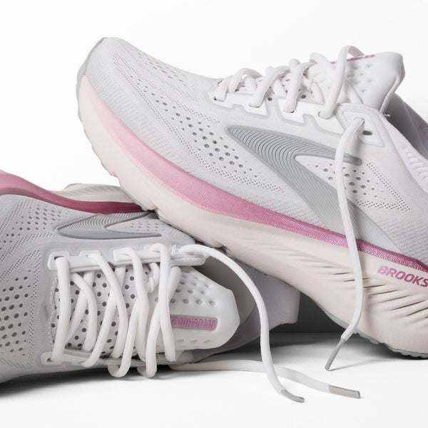 Brooks Women's Glycerin 23 White/Harbor Mist/Metallic