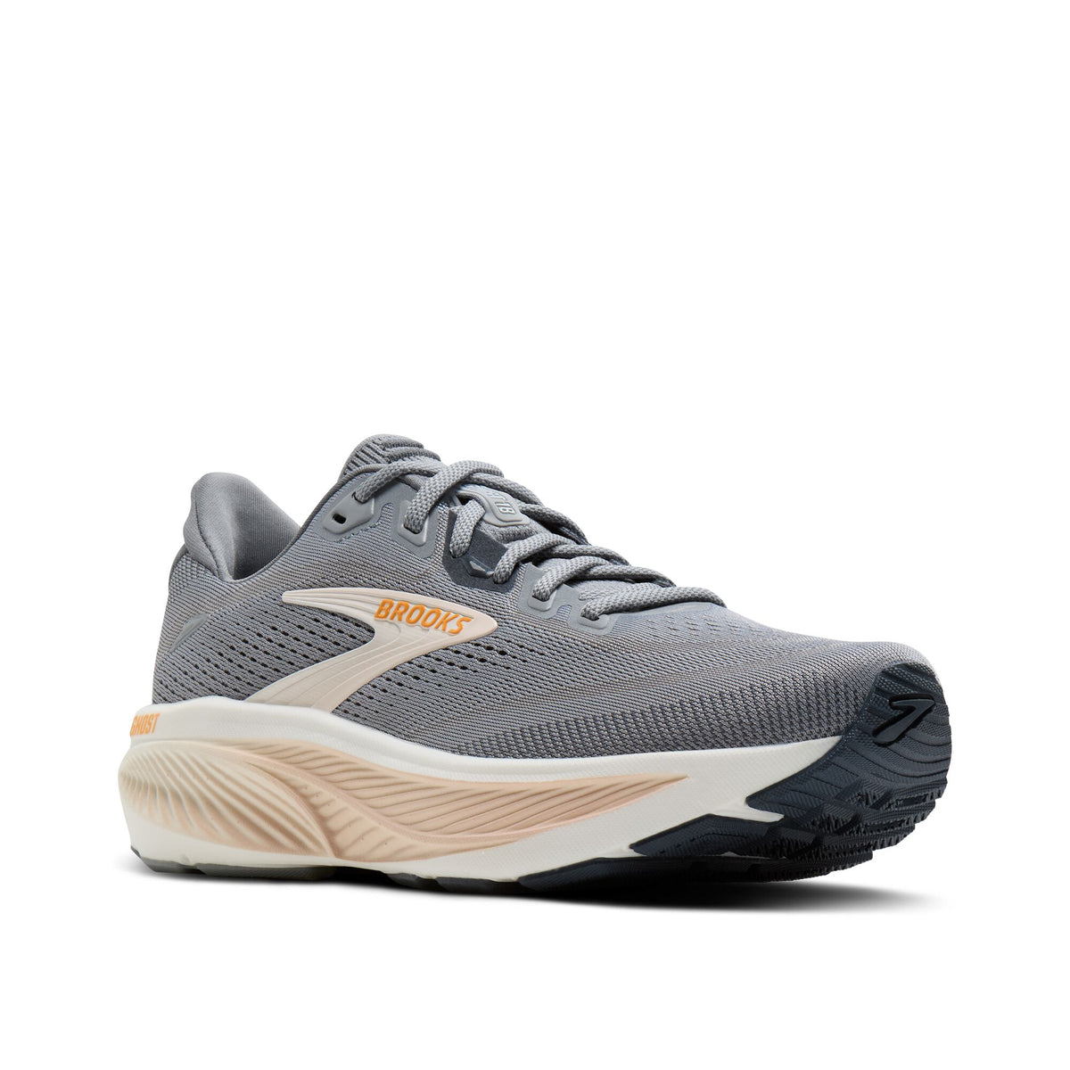 Brooks Women's Ghost 18 Grey/Morganite/Coconut