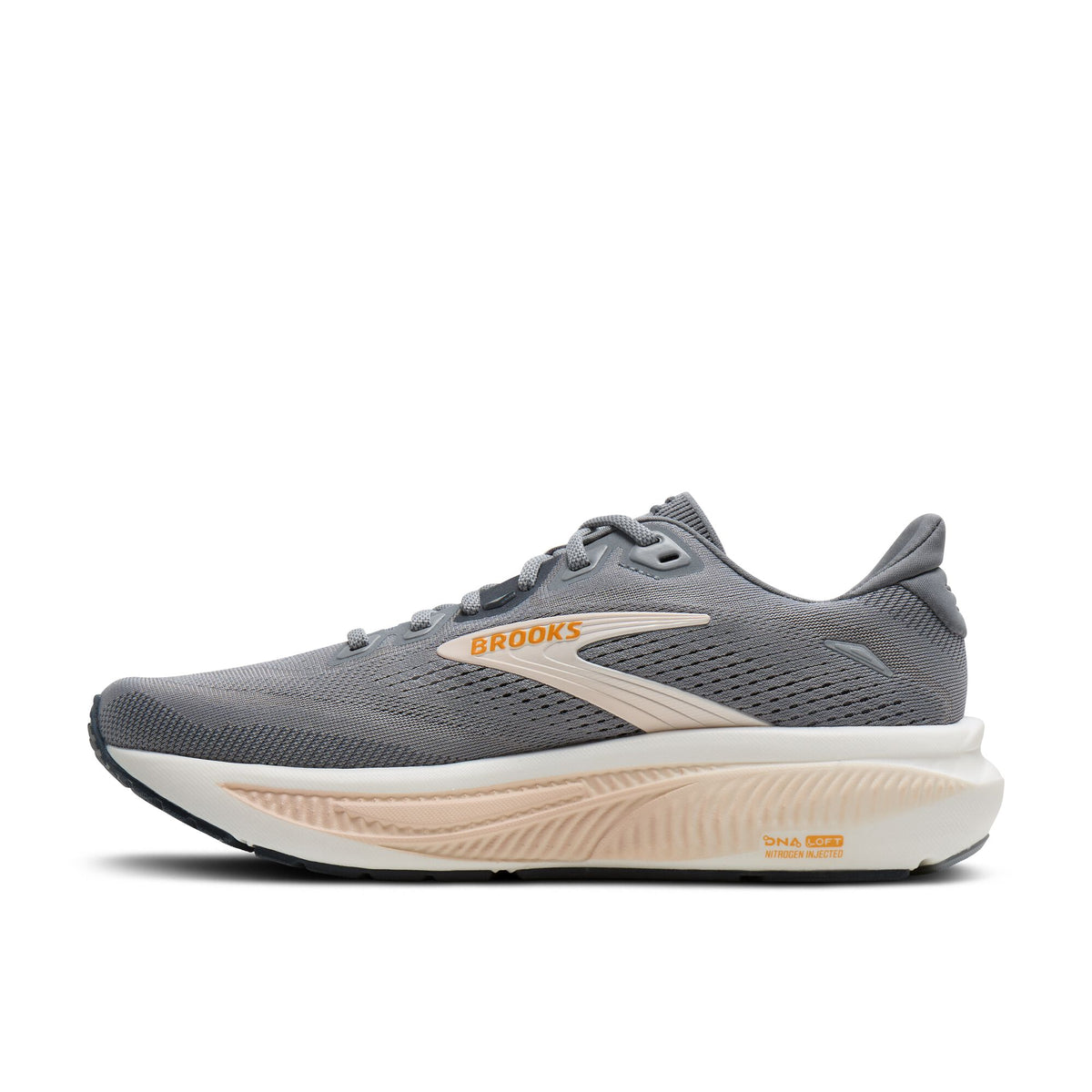 Brooks Women's Ghost 18 Grey/Morganite/Coconut