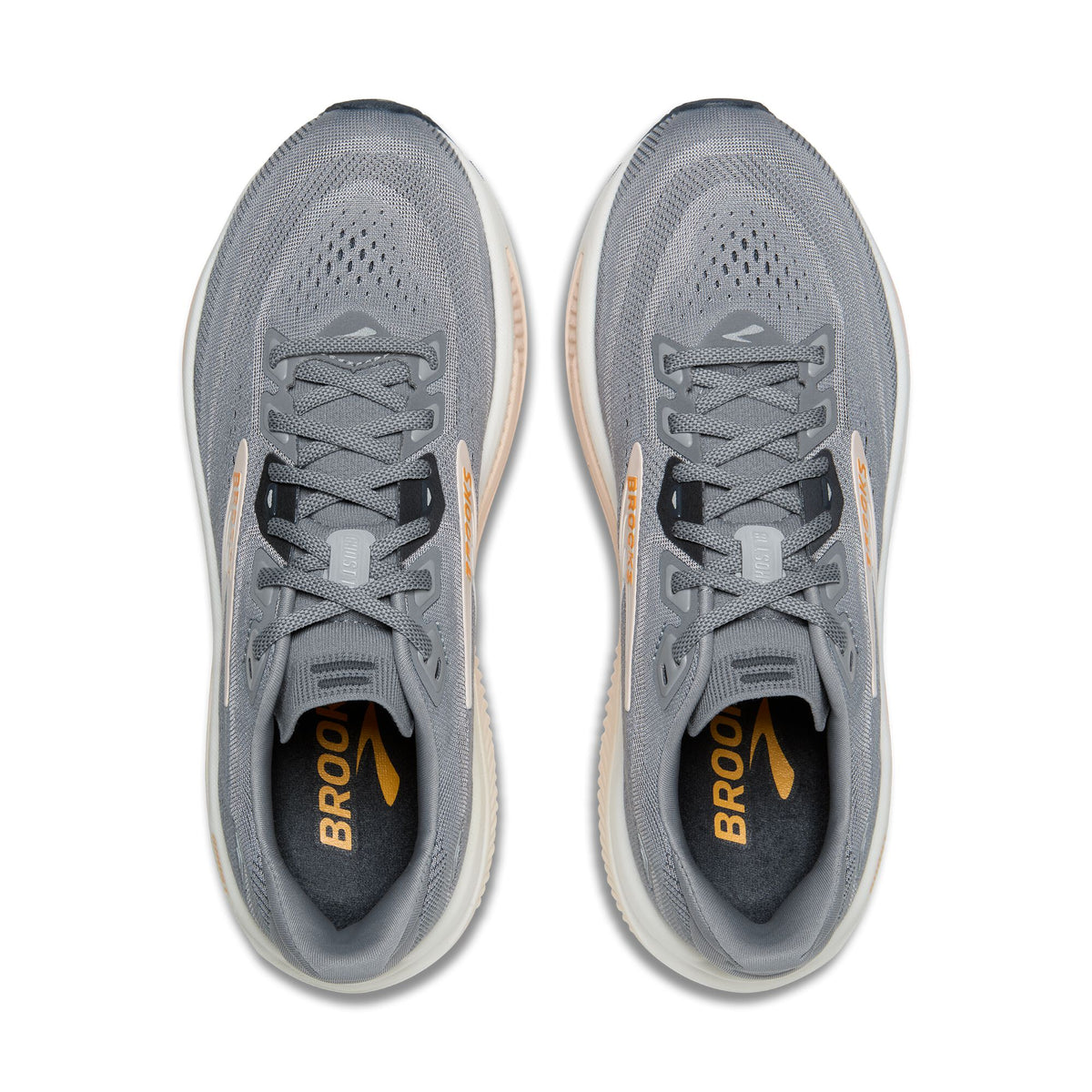 Brooks Women's Ghost 18 Grey/Morganite/Coconut