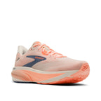 Brooks Women's Ghost 18 Star White/Cyber Peach/Grey
