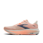 Brooks Women's Ghost 18 Star White/Cyber Peach/Grey