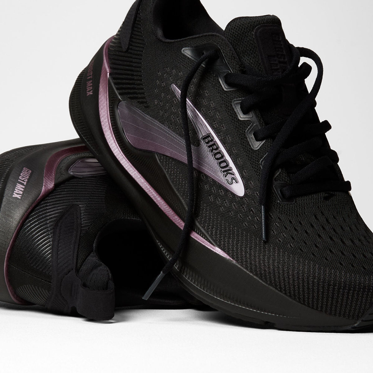 Brooks Women's Ghost Max 4 Black/Black/Rose Gold