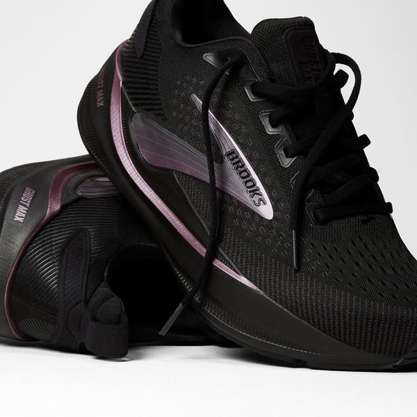 Brooks Women's Ghost Max 4 Black/Black/Rose Gold