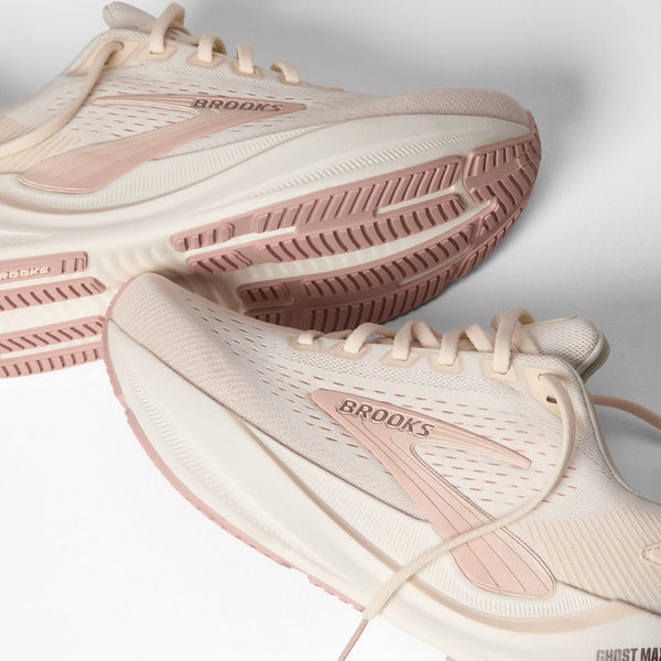 Brooks Women's Ghost Max 4 Arctic Wolf/Rose/Coconut