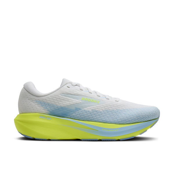 Brooks Women's Ghost Amp White/Blue/Nightlife