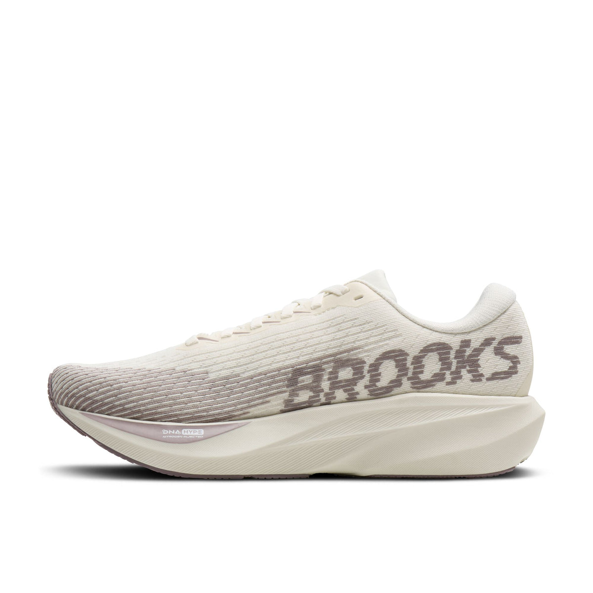 Brooks Women's Ghost Amp Arctic Wolf/Dove/Pink