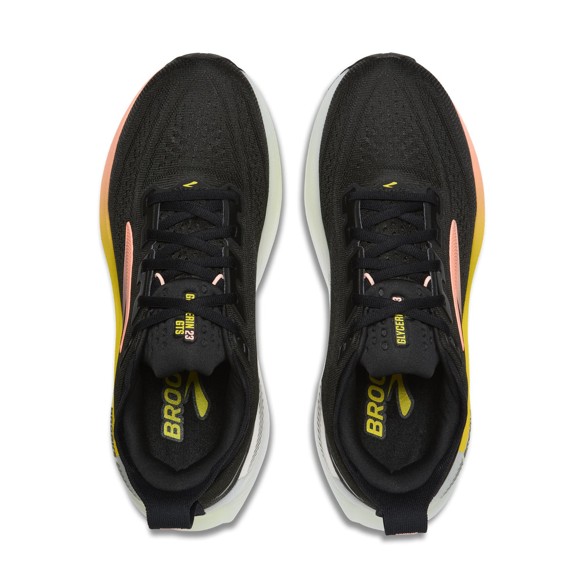 Brooks Women's Glycerin GTS 23 Black/Peach/Nightlife