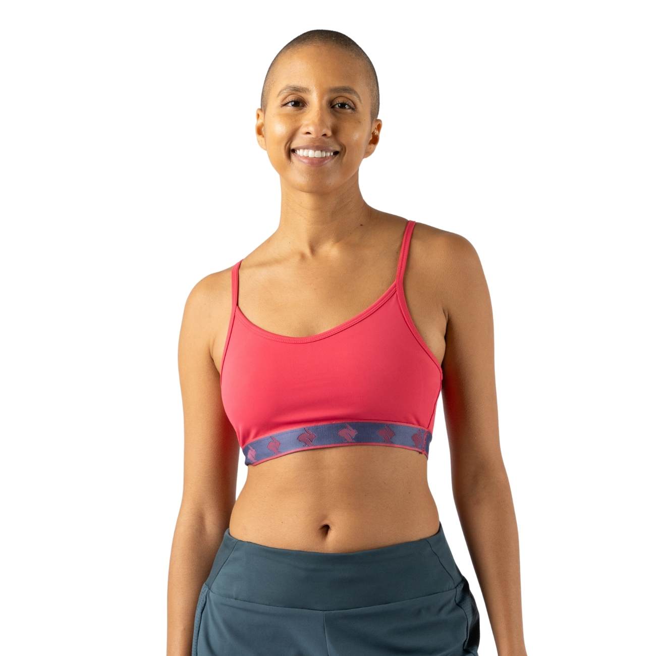 Women's - rabbit Strappy Pocket Bra - Raspberry