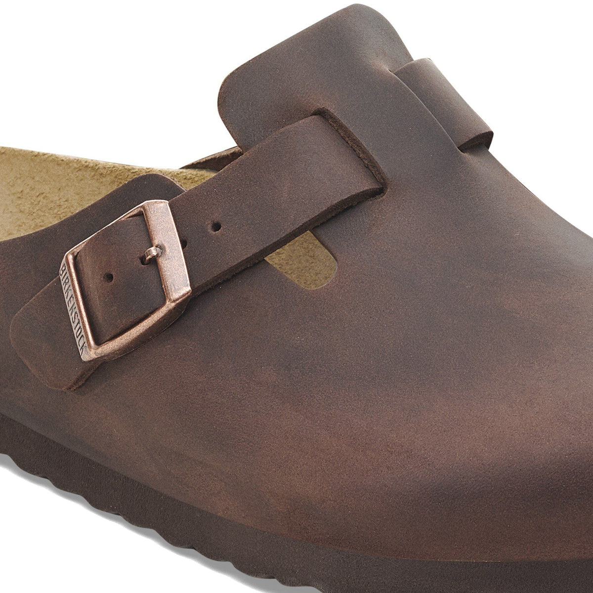 Birkenstock Boston Soft Footbed Habana Oiled Leather