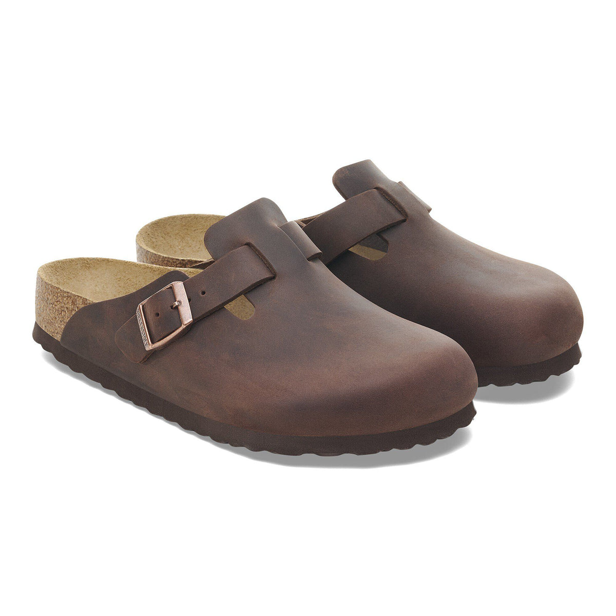 Birkenstock Boston Soft Footbed Habana Oiled Leather