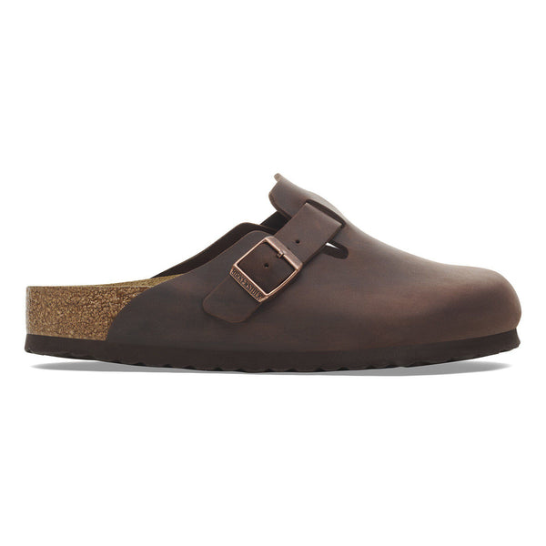 Birkenstock Boston Soft Footbed Habana Oiled Leather
