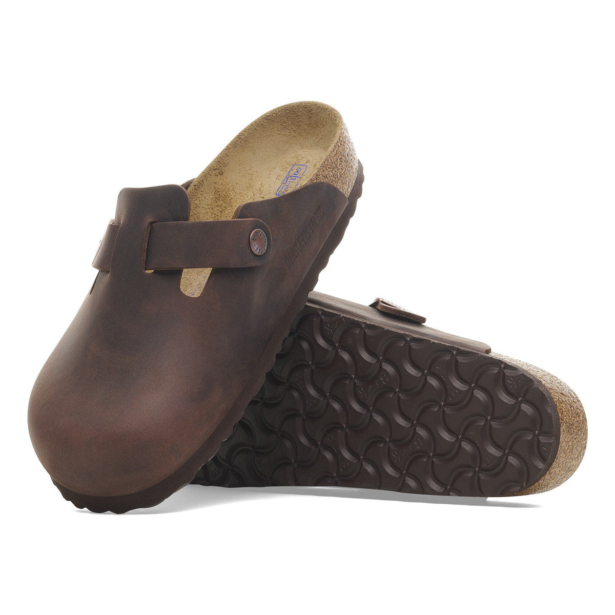 Birkenstock Boston Soft Footbed Habana Oiled Leather