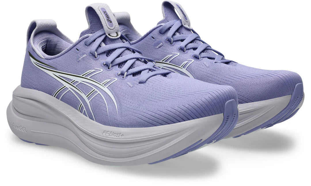 Women's - ASICS Gel Nimbus 28 - Bluebell/White