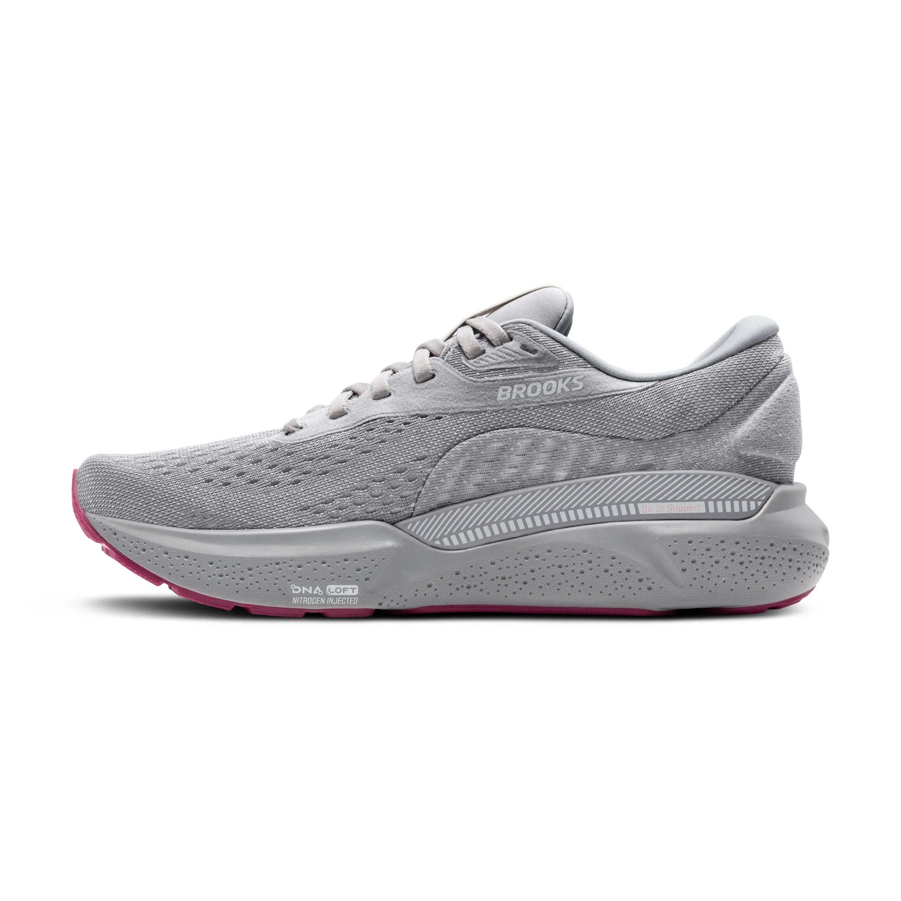 Women's - Brooks Adrenaline GTS 24 - Alloy/White/Zephyr