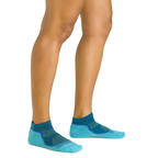 Darn Tough Women's Light Hiker No Show Lightweight Hiking Sock Cascade