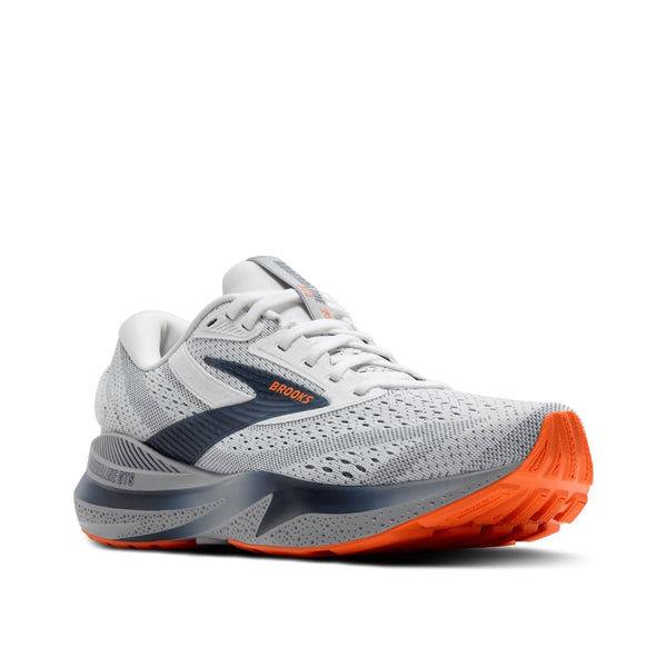 Men's - Brooks Adrenaline GTS 24 - White/Peacoat/Alloy