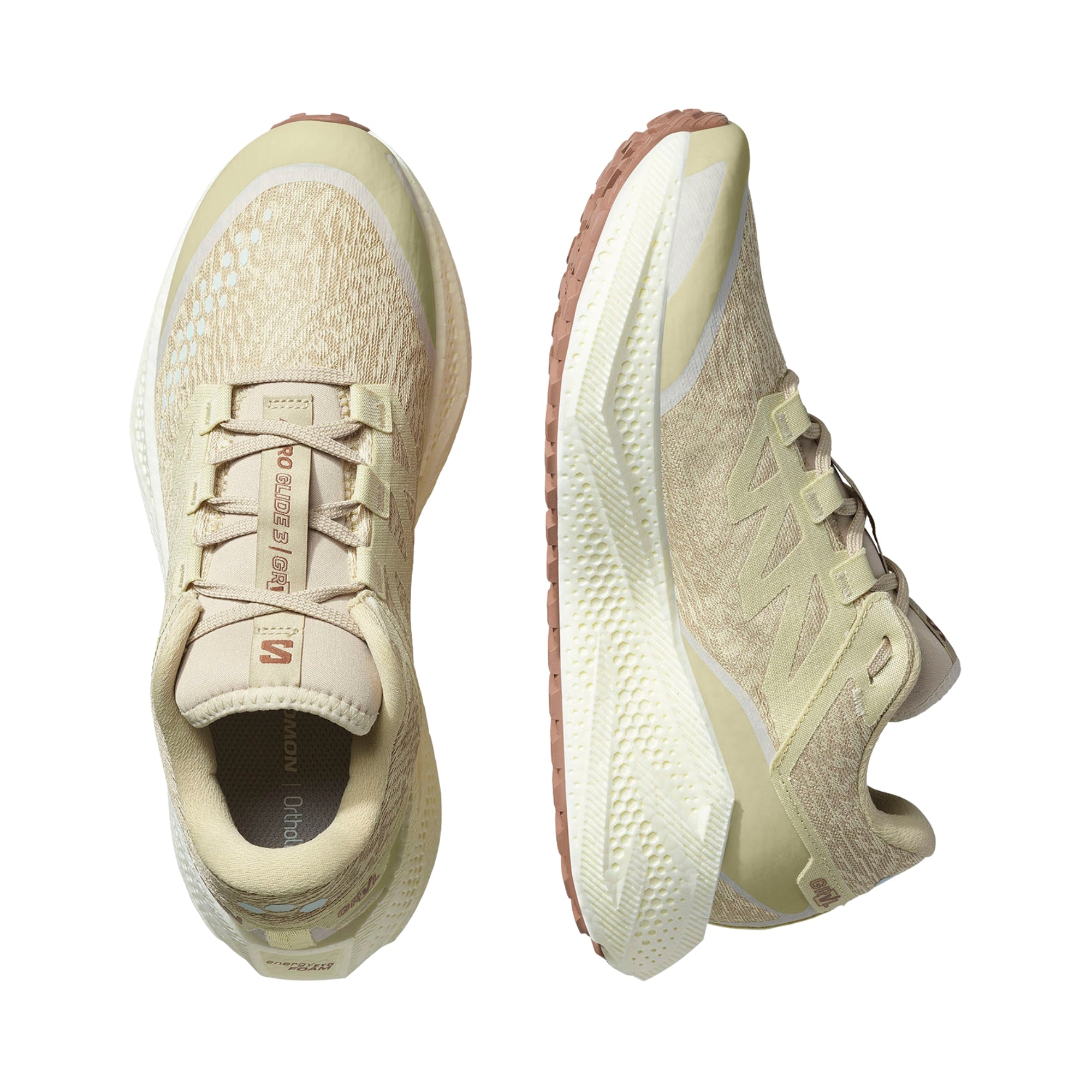 Men's - Saloman - AERO GLIDE 3 GRVL  - Green Haze / Vanilla Ice / Russet