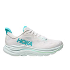 Women's - HOKA Clifton 10 - White/Cielo Blue
